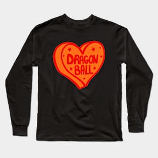 DragonBall Love Heart Long Sleeve T-Shirt